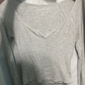Gray Women's Top